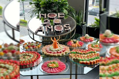 Noe sushi bar conmemorando su vigésimo aniversario