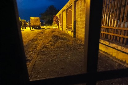 La 'huesuda' los sorprendió en El Empalme.