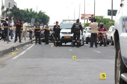 El hecho violento se registró en los exteriores del Complejo Judicial Valdivia.