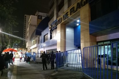 Glas fue llevado a la Fiscalía.