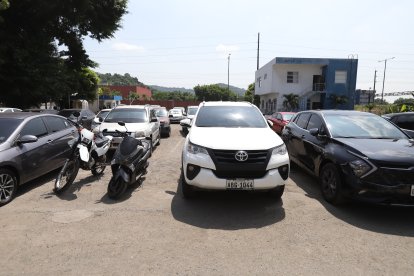 Estos vehículos fueron hallados en su poder.