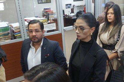 Francisco Hidalgo, Jahaira Urresta y otros coidearios acudieron a la Corte Nacional de Justicia.