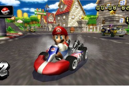 El videojuego de Mario Kart para Wii.