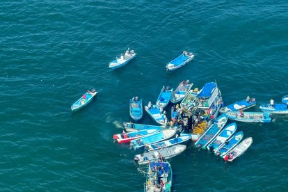 Los marinos ecuatorianos realizan patrullajes en altamar, para evitar el narcotráfico y contrabando.