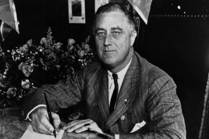 Franklin Roosevelt falleció un 12 de abril de 1945-