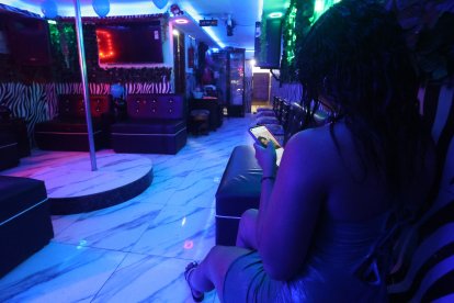 La afluencia de clientes en el barrio de tolerancia ha bajado considerablemente, debido a la fuerte ola de calor.