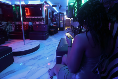 La afluencia de clientes en el barrio de tolerancia ha bajado considerablemente, debido a la fuerte ola de calor.