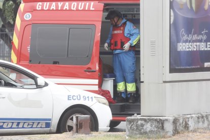 Personal de la Policía Nacional también atendió la emergencia