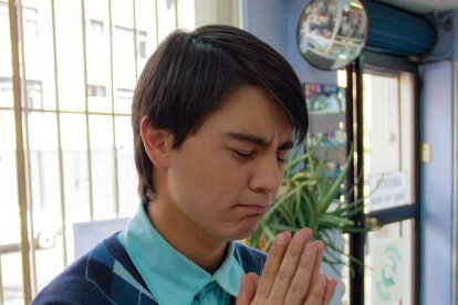 Raúl Santana cuando interpretó a Chichico en la serie online Enchufe TV.