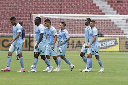 Al final la cara de los jugadores de Católica lo dice todo, perdieron dos puntos con el empate.