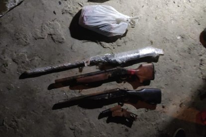 Las evidencias fueron presentadas por las autoridades