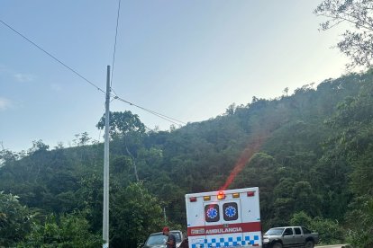 Las personas heridas fueron atendidas en el lugar.