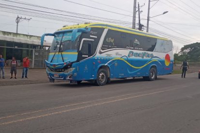 El accidente ocurrió en Tonsupa.