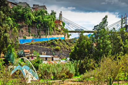 El misterio del cadáver se presentó en Ambato.