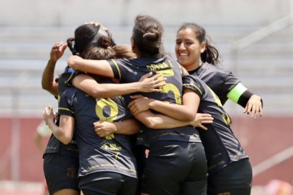 Ñañas se mandó una goleada al Deportivo Ibarra.