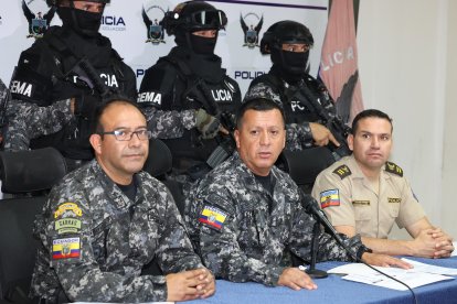 El general Víctor Herrera dio información del operativo.