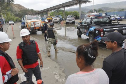 En 2023 se tuvo que resguardar una planta de abastecimiento en Monte Sinaí.