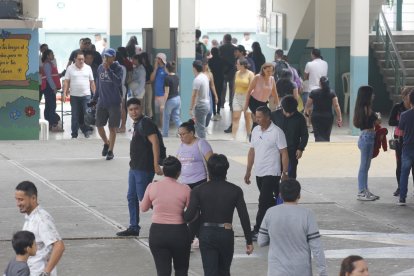 Los votantes decidieron asistir para ejercer su derecho.