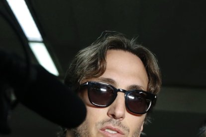 Luis Zubeldía con la pinta de actor, ahora en Sao Paulo.