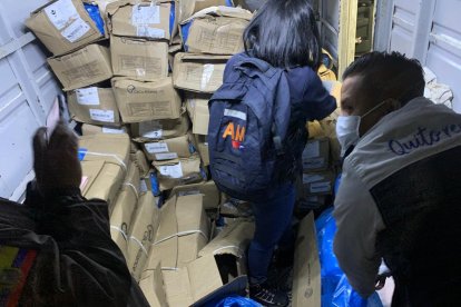 La carne habría entrado por la frontera norte al país.