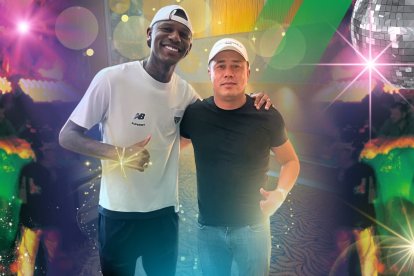 La foto de Roberth Arboleda y Armando Paredes ha servido para hacer toda clase de bromas.