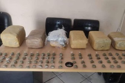 La Policía presentó las evidencias