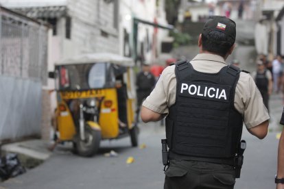 Policía Nacional acordonó el área