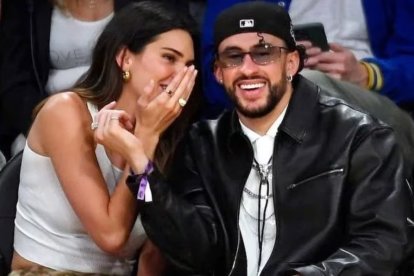Kendall Jenner y Bad Bunny salieron en 2023.
