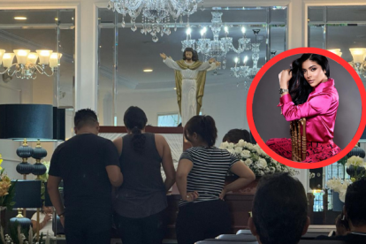 Landy Párraga está siendo velada en Quevedo.