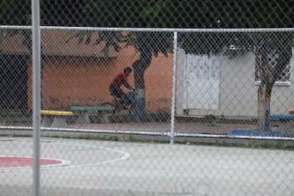 En esta cancha se registró el atentado criminal.