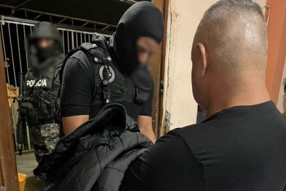 Varios fueron los detenidos por el caso en que también cayó el hijo de Junior Roldán.