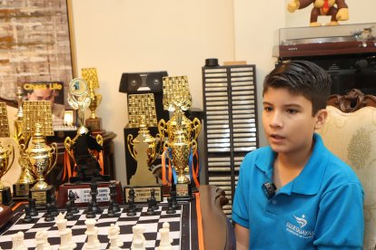 Juan Martín Vera Arboleda es el segundo de los hermanos y compite con la menor