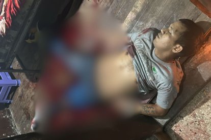 El sujeto murió desangrado tras recibir la puñalada en una pierna.