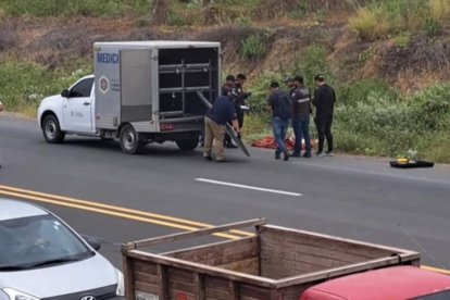 Los cuerpos presentaban signos de violencia.