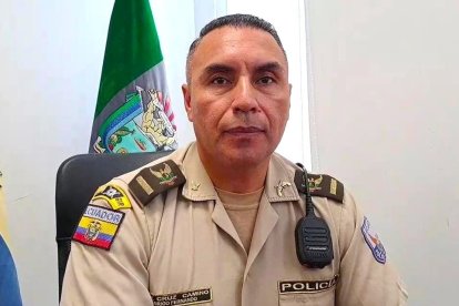 El mayor de Policía Rodrigo Cruz dio detalles sobre el hallazgo de las mujeres.