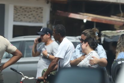 Familiares del occiso lamentaban su tráfico final.