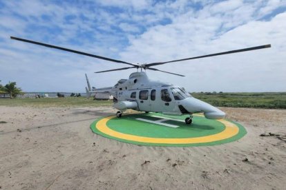 Esta sería la aeronave accidentada en Santa Elena.