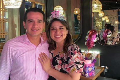 Jorge Salazar (RTS) y Vanessa Robles (Ecuavisa) están junto desde hace más de un año.
