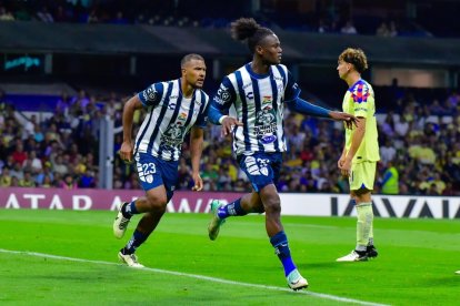 Andrés Milcolta se mandó un gol ante América en el Azteca.