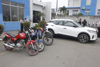 Evidencias fueron presentadas por la Policía Nacional