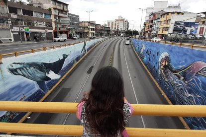 Expresivos murales llaman la atención.