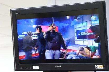 La toma del canal TC en plena transmisión desveló el nivel de violencia en el Ecuador.