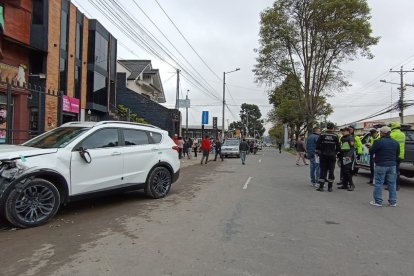 Instantanea de lugar del accidente