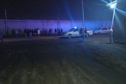 En este lugar  fue asesinado Vicente Steven Miranda, de 29 años.