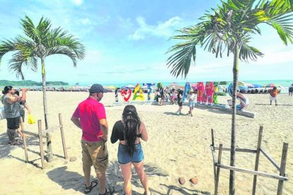 Atacames, playa de Esmeraldas.