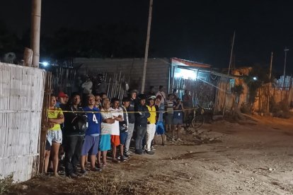 Moradores salieron de sus casas para ver qué había ocurrido