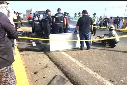 Los afectados en el accidente de tránsito habían viajado desde Guayaquil para disfrutar el fin de semana en la playa.