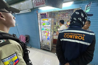 Algunos locales tenía objetos reportados como robados.