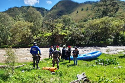 Momento en el que el cadáver fue levantado