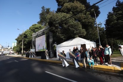 Simpatizantes se muestran a favor de la gestión de Noboa